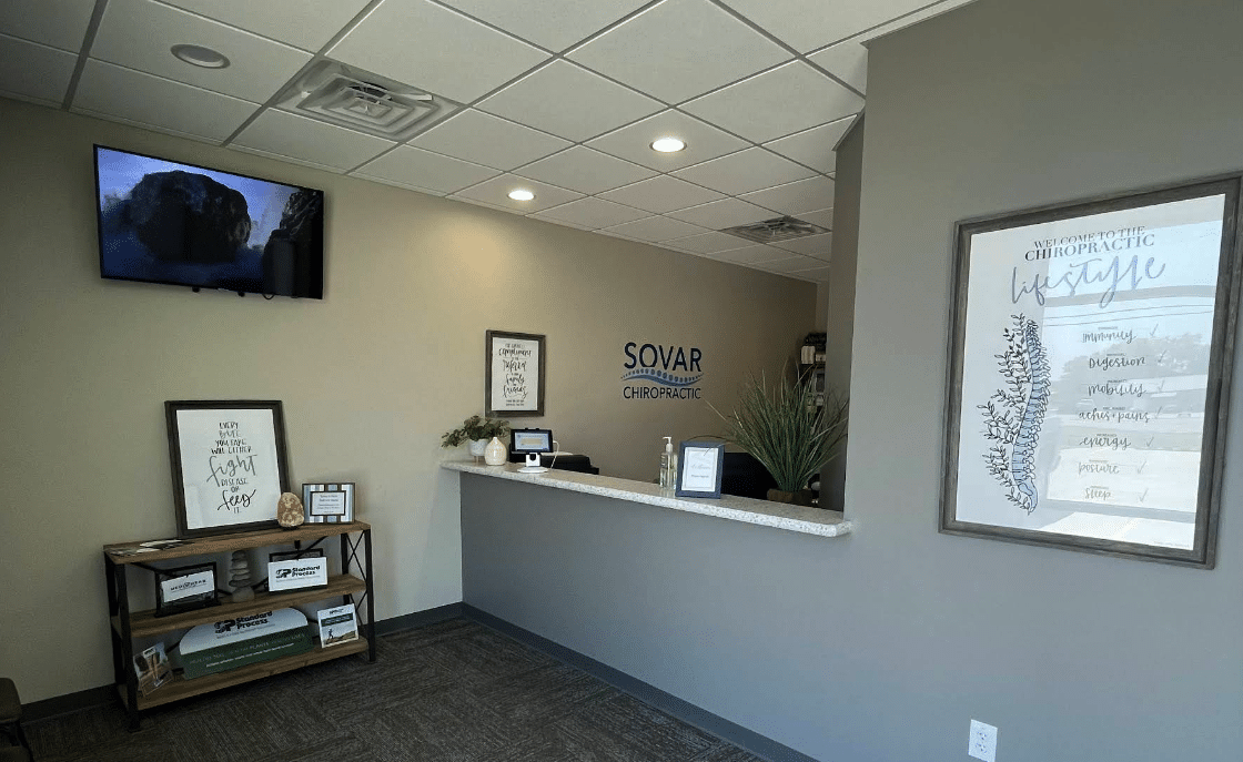 Inside the Reo office
